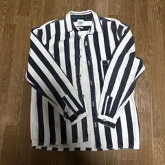 ZARA ストライプ リラックスフィットジャケット S