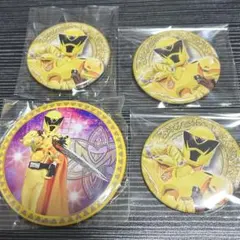 映画 王様戦隊 キングオージャー 缶バッジ ヒメノ ラン カマキリオージャー