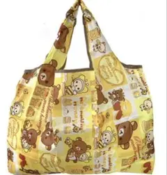 大容量　エコバッグ 軽量　キャラクター　　リラックマ 新品