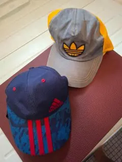 adidas キャップ　2点セット