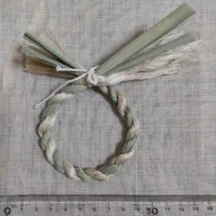 moma様リクエスト商品 真菰【叶い結び飾り】一重　七組 2025年最新】真菰 しめ縄の人気アイテム - メルカリ