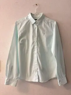 EAST BOY 長袖シャツ　ライトグリーン　スクールシャツのサムネイル
