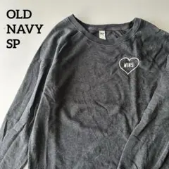 ＊オールドネイビー ダークグレーの長袖Tシャツ