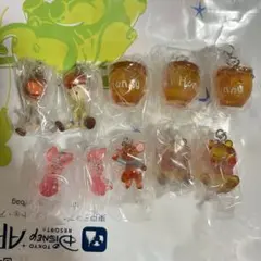 プーさん　めじるしアクセサリー　ディズニー　プー　ピグレット はちみつ