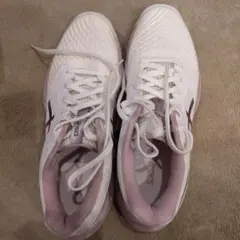 ASICS GEL-ROCKET 10 ホワイト/ピンク 24cm