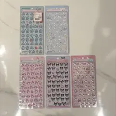 【正規品】ボンボンドロップシール サンリオmini 5枚セット