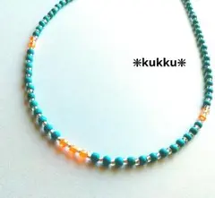 ターコイズブルー ネックレス
