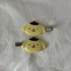 サンリオ Sanrio 前髪クリップ ヘアクリップ ポムポムプリン