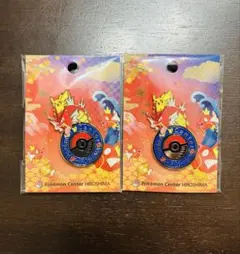 ポケモンセンター　ヒロシマ 　ロゴピンズ 　ピンバッジ　ギャラドス　２個セット