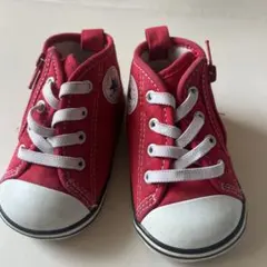 CONVERSE 赤 ハイカットスニーカー
