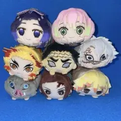 鬼滅の刃 炭治郎 善逸 伊之助 杏寿郎 しのぶ 蜜璃 行冥 実弥 もちころりん