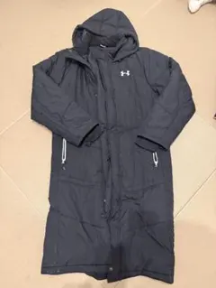UNDER ARMOUR ベンチコート ブラック XL