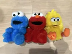 USJ エルモ　クッキーモンスター　ビックバード　ぬいぐるみ　セサミストリート