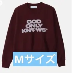 まぁーちゃん様専用 GOD ONLY KNOWS スウェット グレー - メルカリ