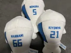 日本ハムファイターズ　動物ぬいぐるみくじ　アザラシ　4等　 野村　清宮　万波