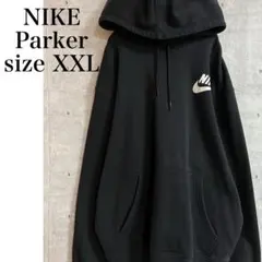 NIKE SB パーカー ブラック プリントロゴ　ビッグサイズ XXL