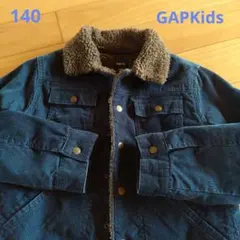 【GAPKids】デニムジャケット　ボア　140