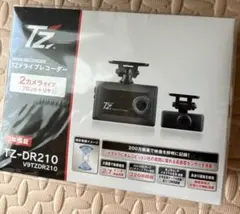 新品、未使用　TZ-DR210 ドライブレコーダー 2カメラタイプ コムテックのサムネイル