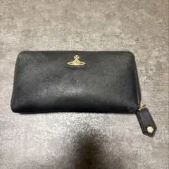 Vivienne Westwood 長財布 ラウンドファスナー ブラック