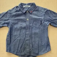 familiar ブルーシャツ　男の子