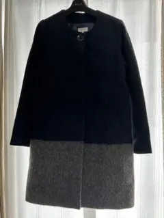 ESTNATION エストネーション　ノーカラーコート