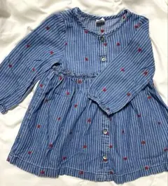 baby GAP 18-24ヶ月 長袖ストライプシャツ