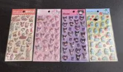 サンリオ ぷくっとシール 4枚セット