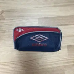 umbro 筆箱 ネイビー/レッド 2コンパートメントのサムネイル