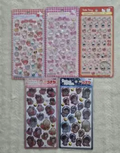 【正規品】ボンボンドロップシール+うるちゅるシール5枚セット