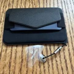 【美品】Sinjimoru Magsafeマグネット式カードホルダー ブラック