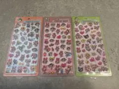 パワパフ　ジュエリードロップシール　3枚セット