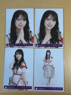 乃木坂46 筒井あやめ 40thビリヤニ 生写真4枚 コンプのサムネイル