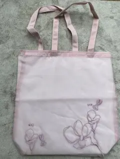 【非売品！】ロクシタン　ノベルティ　オーガンジートートバッグ