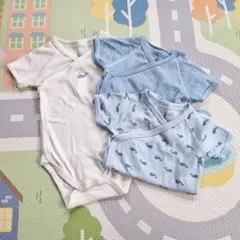 PETIT BATEAU ベビー肌着 3枚セット