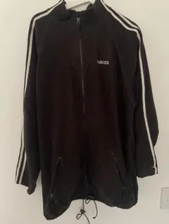 adidas フリース ジャケット 黒