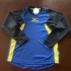 Mizuno 長袖Tシャツ 青/黒/黄　140