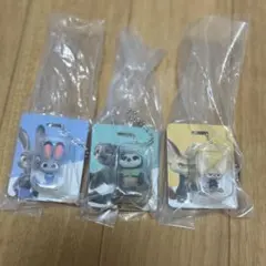 ズートピアブリスターチャームコレクション　ジュディ　フラッシュ　フィニック