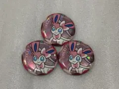 ポケモンカード中国限定 ニンフィア 缶バッジ 約5.8cm 6個 - メルカリ