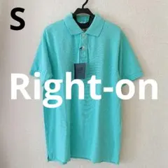 PLUS ONE 半袖ポロシャツ S Righton 新品 ブルー ユニセックスのサムネイル