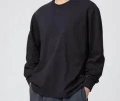 エアリズムコットンクルーネックTシャツ　UNIQLO U