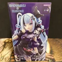 【新品未開封】雪ミク・クロミ Trio Try-iT Figure ②