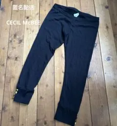 匿名配送　CECIL McBEE セシルマクビー　レギンス　ブラック　Mサイズのサムネイル
