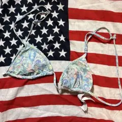 Holister 水着　水色　ビキニ　⚠︎ビキニトップのみのサムネイル