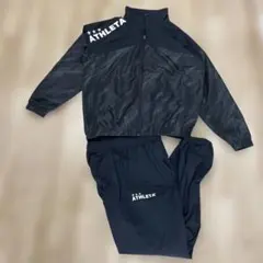 ATHLETA アスレタ ウィンドジャケット パンツ セットアップ　M 黒