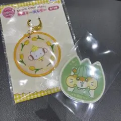 サンリオ刺繍キーホルダー　こぎみゅん