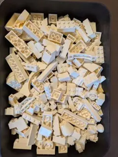 【訳あり】LEGO ホワイトブロックパーツ セット