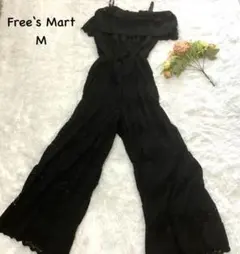 【フリースマート】Mサイズ　オールインワン　花柄パンツ　キャミソールパンツのサムネイル