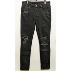 スビ ksubi CHITCH ダメージ加工 ブラックデニム 30 - メルカリ