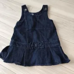 babyGap ダークデニム フレアワンピース 80cm