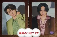 timelesz StealTheShow レシピ トレカ 菊池風磨 寺西拓人